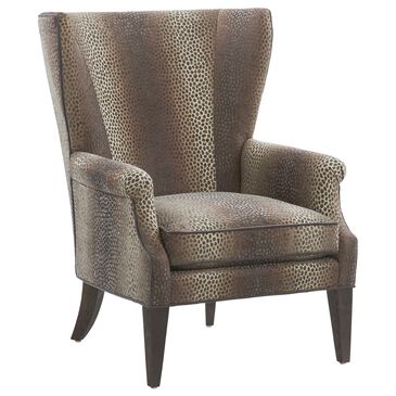 Lexington Furniture Barclay Butera Upholstery Newton Chair in Leopard Print, , large