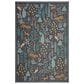 Rifle Paper Co. Menagerie MEN-02 2"6" x 7"6" Black Runner, , large