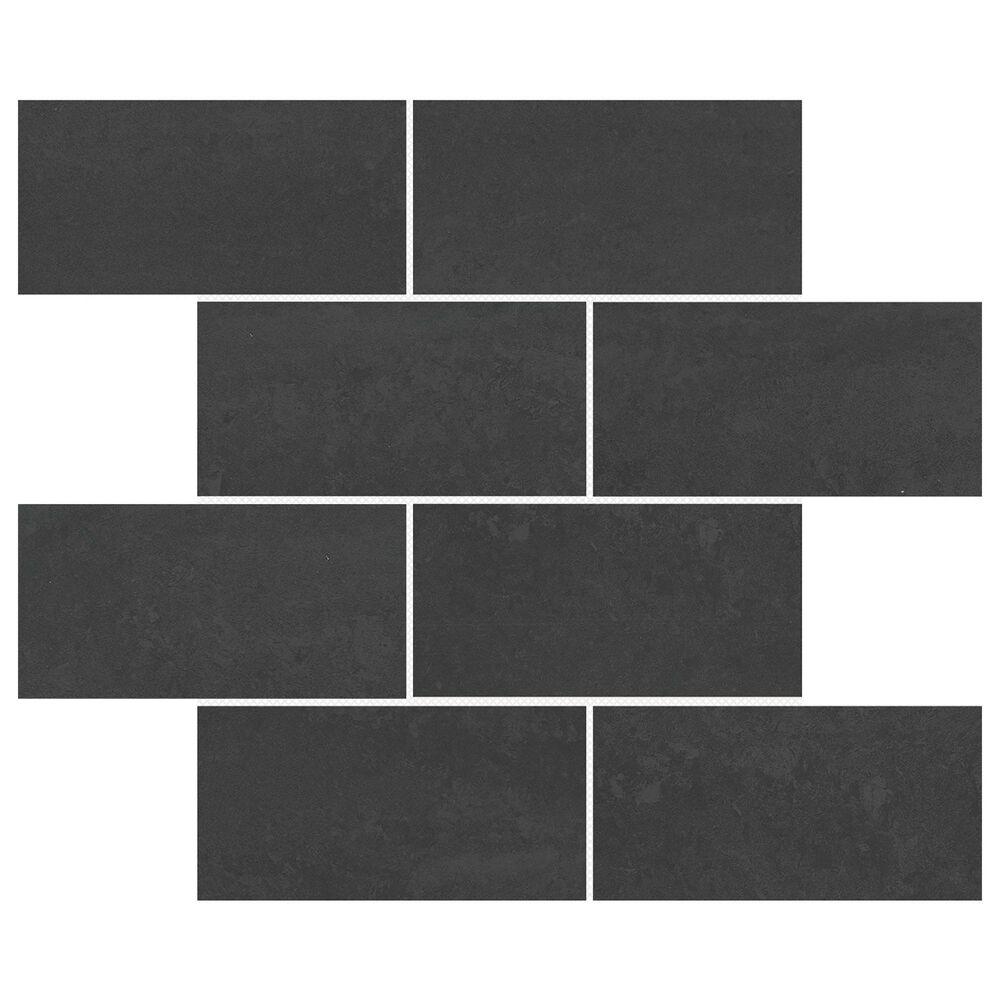 Emser Prodigy Pascal 3" x 6" Rectangle on 12" x 12" Porcelain Mosaic Sheet, , large