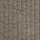 HiEnd Accents Stone Washed Full/Queen Cotton Velvet Quilt in Taupe, , large