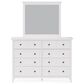 Urban Home Grace 5-Piece King Bedroom Set in Snowfall White, , large