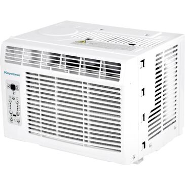 Keystone 10000 BTU Window-Mounted Air Conditioner with Follow Me LCD Remote Control in White, , large