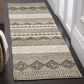 Safavieh Natura 2"3" x 12" Grey and Ivory Runner, , large