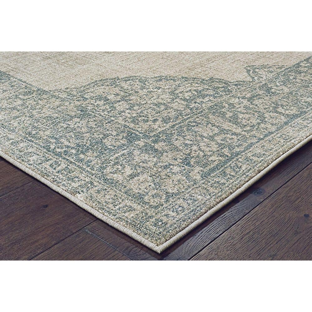 Oriental Weavers Raleigh 99J 9&#39;10&quot; x 12&#39;10&quot; Ivory Area Rug, , large