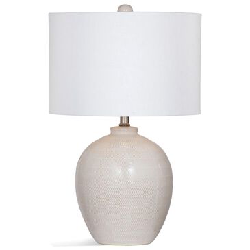 Bassett Mirror Ellen Table Lamp in Cream, , large