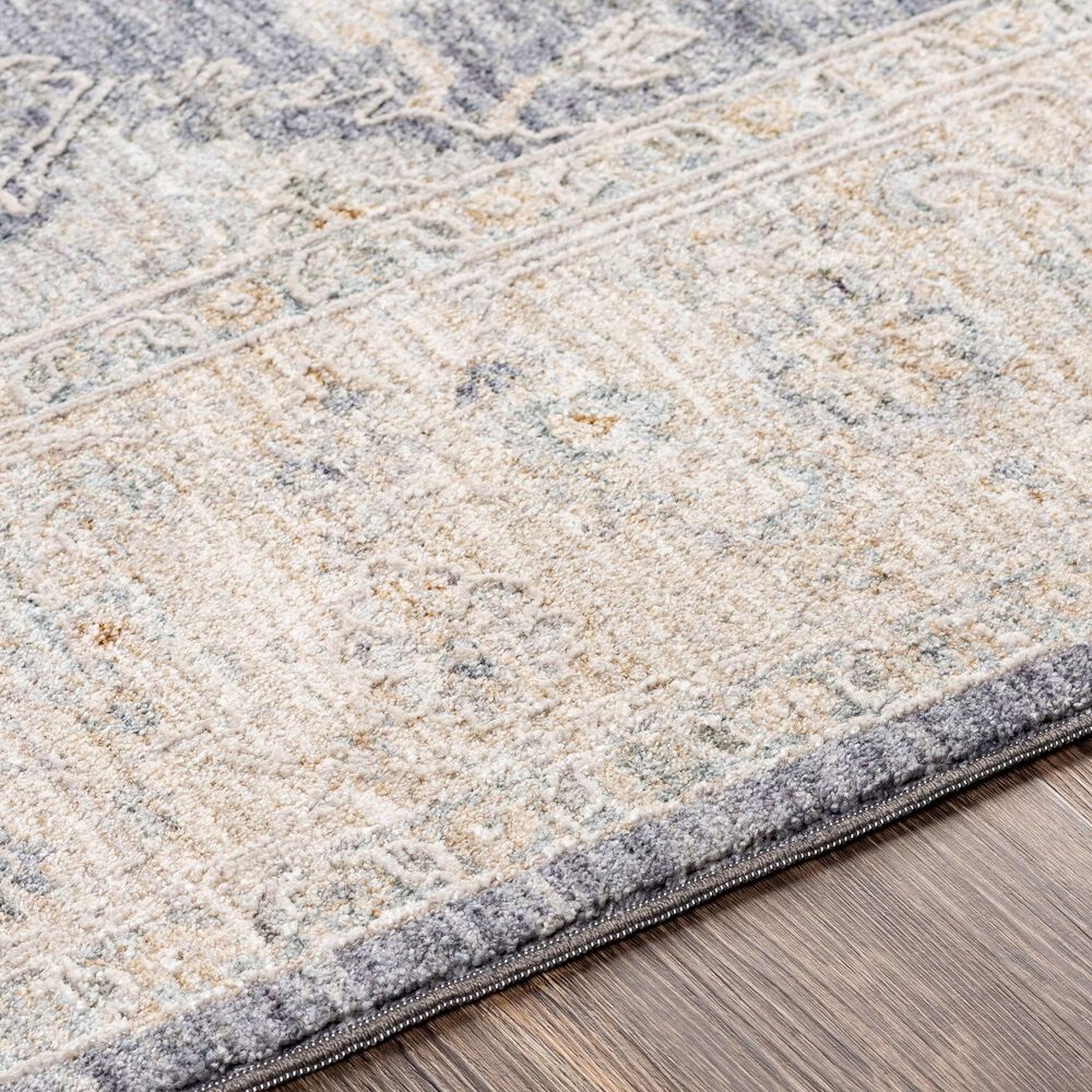 Surya Avant Garde AVT-2303 2&#39;7&quot; x 4&#39; Gray, Beige and Denim Area Rug, , large