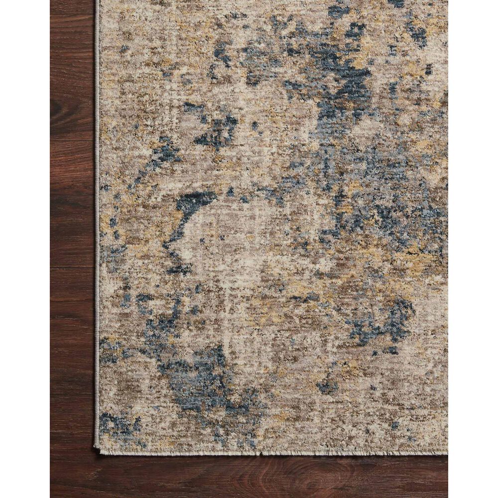 Loloi Gaia 2&#39; x 3&#39; Taupe and Denim Area Rug, , large