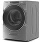 Whirlpool 5.0 Cu. Ft. Front Load Washer in Chrome Shadow, , large