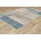 Oriental Weavers Bauer Geometric Lines 7"10" x 10"10" Blue Area Rug, , large