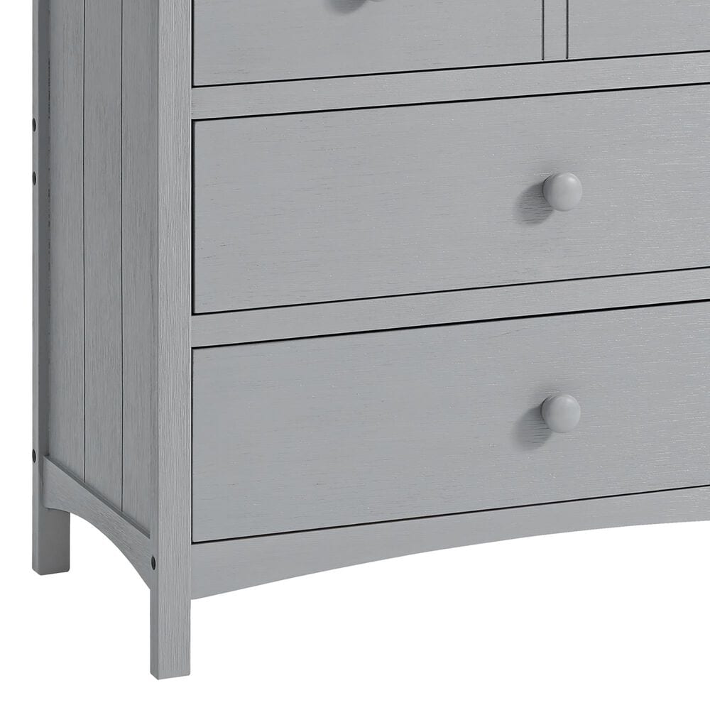 Oxford Baby Montauk 3-Drawer Dresser in Farmhouse Gray, , large