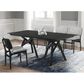 Blue River Cortina and Lima 5-Piece Rectangle Dining Set in Black, , large