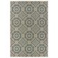 Oriental Weavers Latitude 609X 1"10" x 7"6" Grey Runner, , large