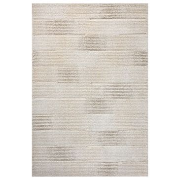 Loloi Silas 5"3" x 7"8" Fog and Natural Area Rug, , large