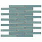 Emser Regala Present 1" x 6" Rectangle on 12" x 12" Glazed Porcelain Mosaic Sheet, , large