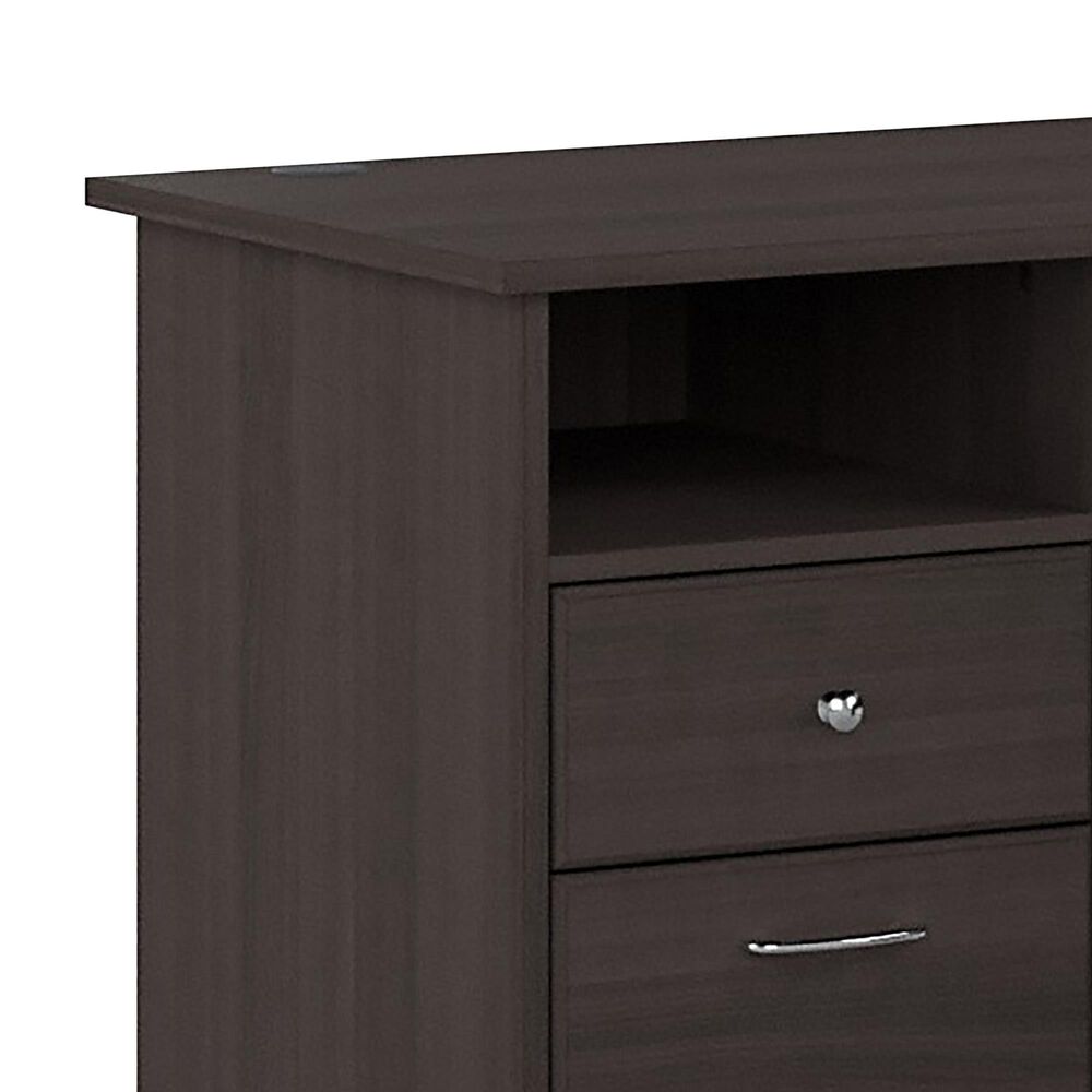 Bush Cabot 60&quot; L-Shaped Computer Desk in Heather Gray, , large