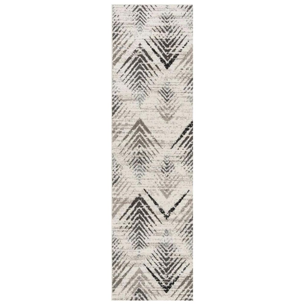 Safavieh Amsterdam AMS110A 2"3" x 8" Cream and Beige Runner, , large