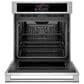 Monogram 27" Smart Electric Convection Single Wall Oven Statement Collection - Stainless Steel, , large
