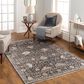 Surya Carlisle 8"10" x 12"6" Dark Brown, Ivory, Light Sage, Dusty Pink, Pale Blue and Olive Area Rug, , large