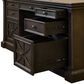 Wycliff Bay Kingston Executive Desk in Dark Chocolate, , large