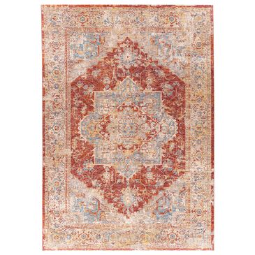 Surya Mirabel 12" x 15" Burnt Orange, Rust, Teal, Olive, Gray and Beige Area Rug, , large