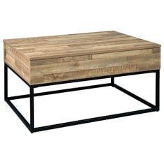 Signature Design by Ashley Gerdanet Lift Top Coffee Table in Natural