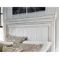 Signature Design by Ashley Kanwyn 4 Piece Queen Bedroom Set in Distressed Whitewash, , large