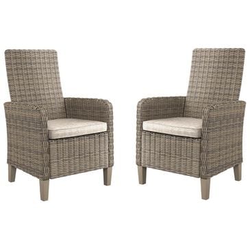 Firefly Beachcroft Arm Chair in Beige - Set of 2, , large