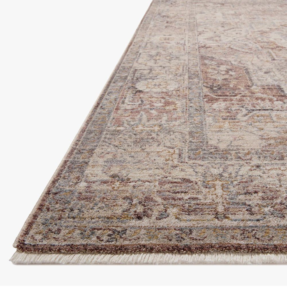 Loloi Lyra 2&#39;3&quot; x 3&#39;10&quot; Berry and Stone Area Rug, , large