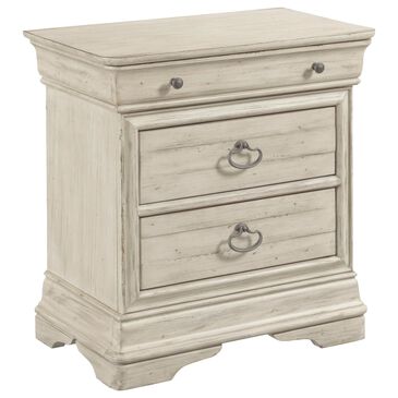 Kincaid Selwyn Parkland 3-Drawer Nightstand in Cottage White, , large