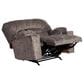 Moore Furniture Gradin Power Rocker Snuggler Recliner in Graphite, , large