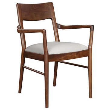 Stickley Furniture Walnut Grove Arm Chair in Warm Brown, , large