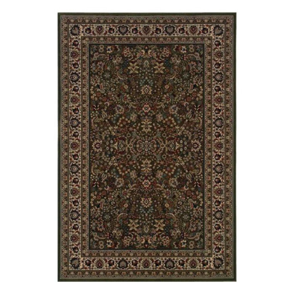 37B Ariana 213G 2" x 3" Green Scatter Rug, , large