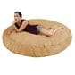 Jaxx 6" Cocoon Large Bean Bag Chair in Camel, , large