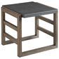 Lexington Furniture La Jolla End Table in Vintage and Slate - Table Only, , large