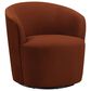 37B Joyce Swivel Accent Chair in Orange, , large