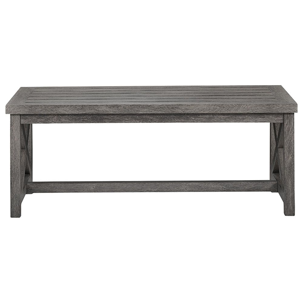 Venture La Jolla Rectangular Cocktail Table in French Grey - Table Only, , large