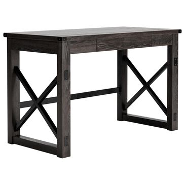 Signature Design by Ashley Freedan Desk in Grayish Brown and Black, , large