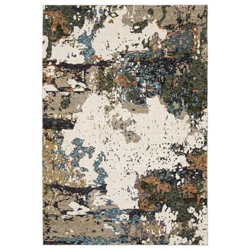 Oriental Weavers Evolution Silverton 981A 5"3" x 7"3" Ivory Area Rug, , large