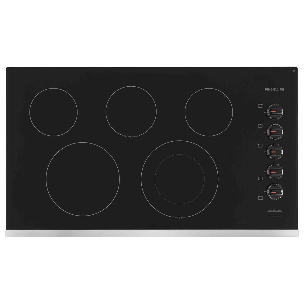 Frigidaire 36" Electric Ceramic Glass Cooktop in Stainless Steel, , large