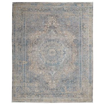 Nourison Starry Nights STN06 10" x 13" Cream and Blue Area Rug, , large