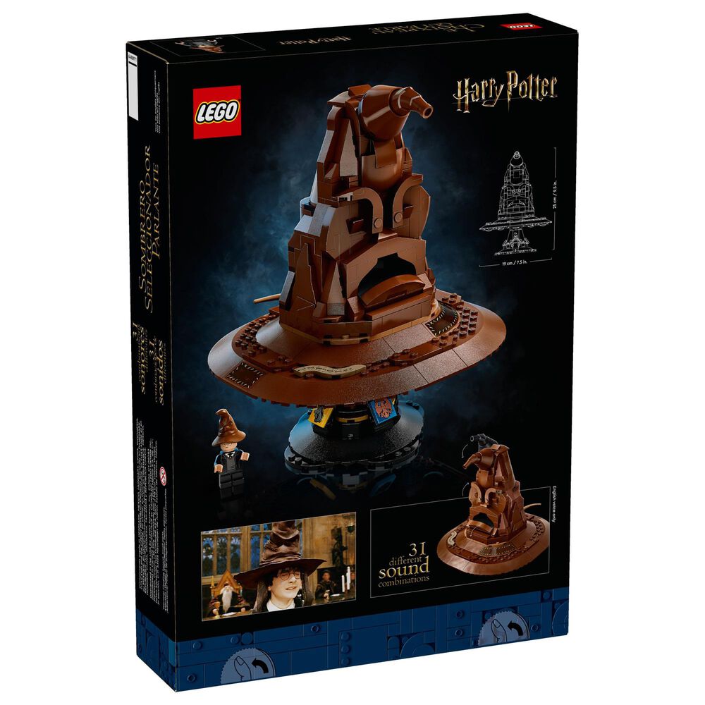 LEGO Harry Potter-Talking Sorting Hat Building Set, , large