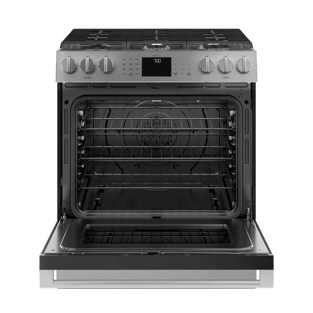 Cafe 5.6 cu. ft. Slide-In Gas Range in Stainless Steel, , large