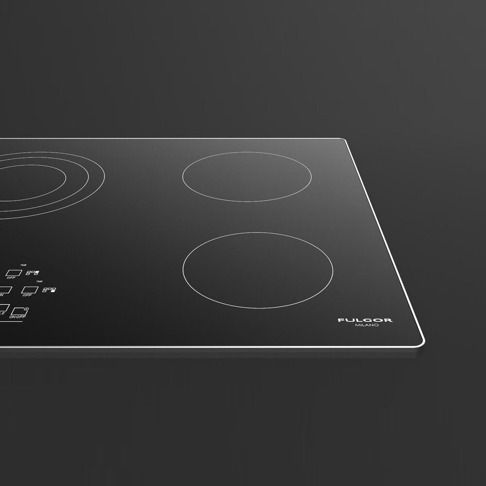Fulgor Milano 36&quot; Electric Radiant Cooktop in Black, , large