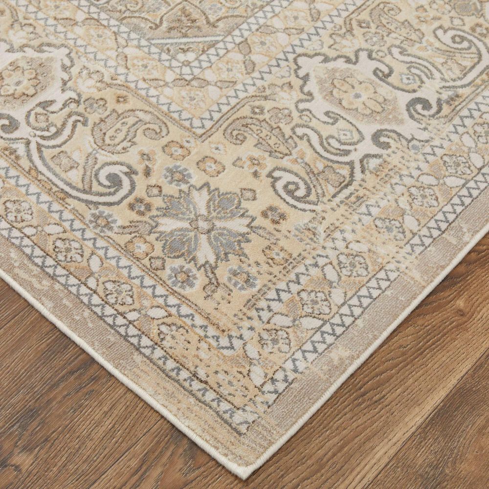 Feizy Rugs Celene 7&#39;9&quot; x 10&#39; Beige and Brown Area Rug, , large