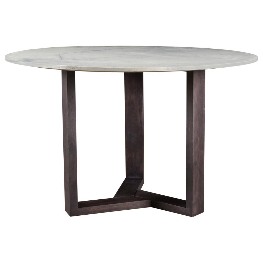 Moe&#39;s Home Collection Jinxx Dining Table in Darker Grey, Charcoal, Off White and Grey - Table Only, , large