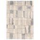 Kas Oriental Rugs Merino Cityscape 3"9" x 5"11" Ivory and Blue Area Rug, , large