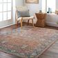 Surya Carlisle 5"3" x 7"9" Brick Red, Dark Brown, Olive, Off-White and Medium Gray Area Rug, , large