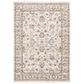 Oriental Weavers Maharaja Nepal 70W 2" x 3" Ivory and Grey Scatter Rug, , large