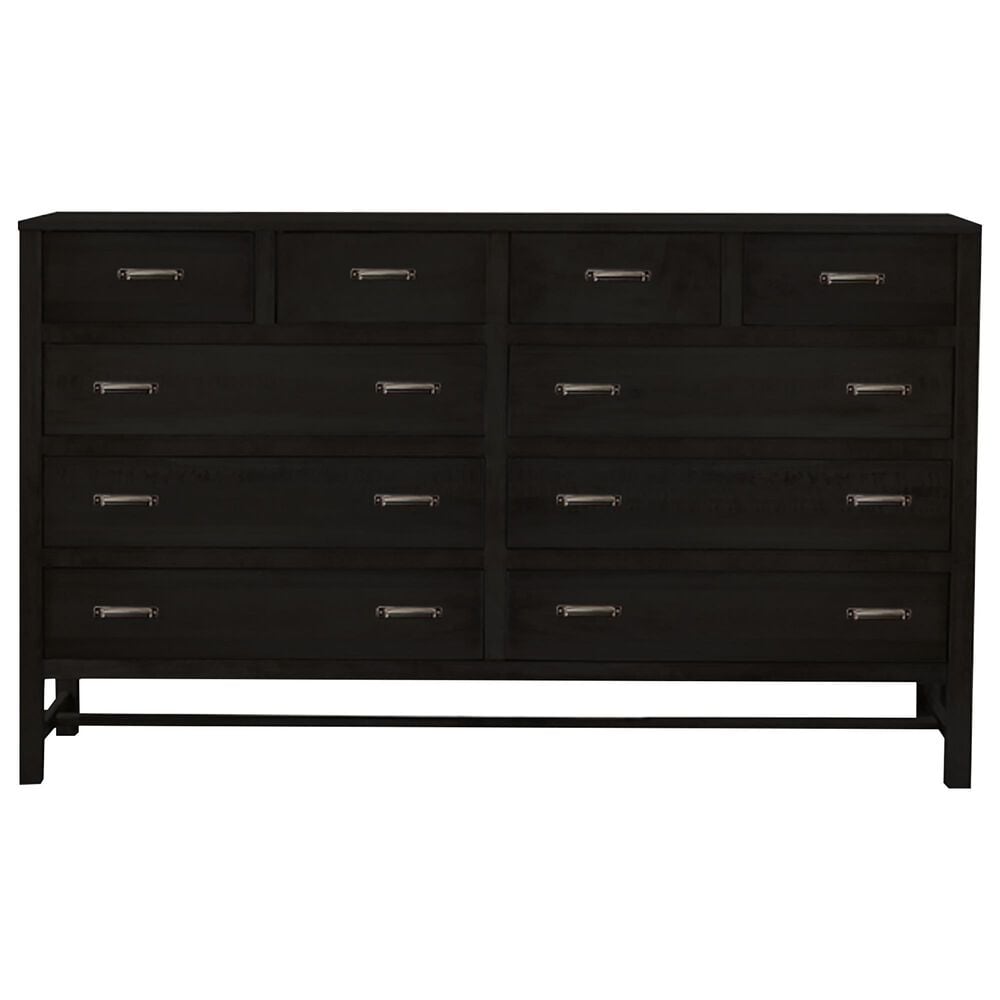 Fleming Furniture Co. Rochester 10 Drawer Dresser in Onyx, , large