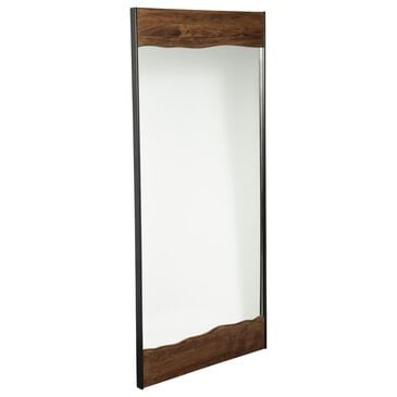 Signature Design by Ashley Panchali Floor Mirror in Brown and Black, , large